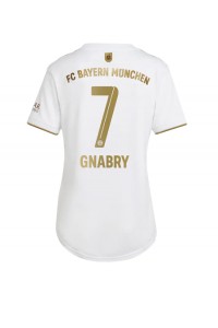 Bayern Munich Serge Gnabry #7 Voetbaltruitje Uit tenue Dames 2022-23 Korte Mouw